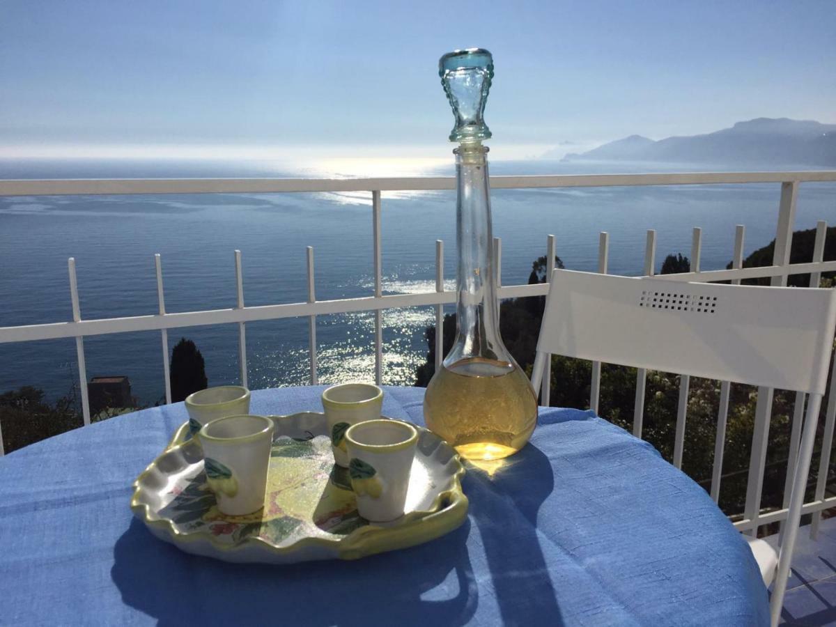 Casa Rosetta Villa Praiano Bagian luar foto