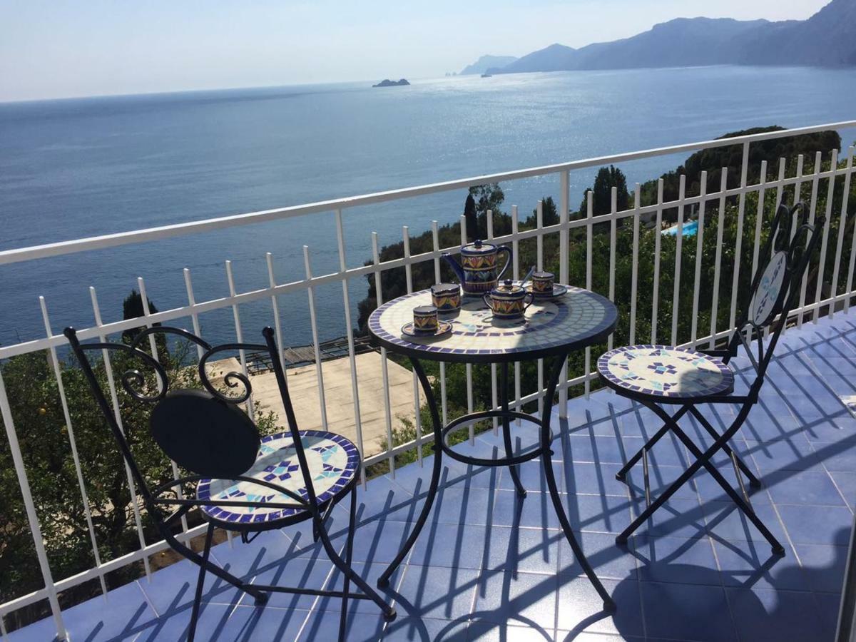 Casa Rosetta Villa Praiano Bagian luar foto